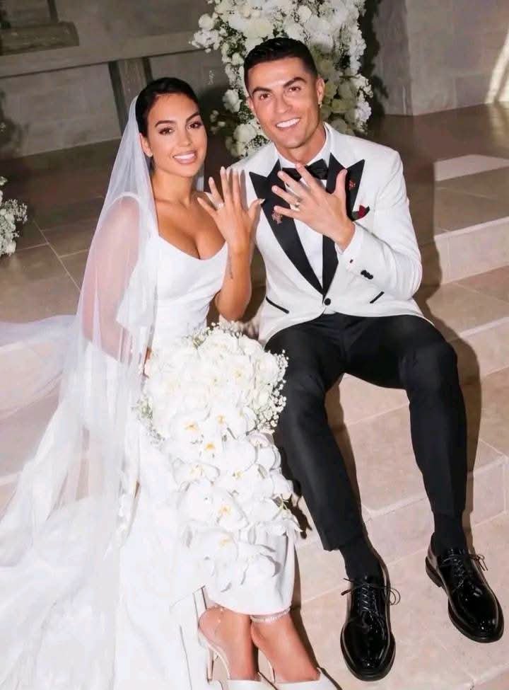 Cristiano Ronaldo and Georgina Rodriguez together at an event