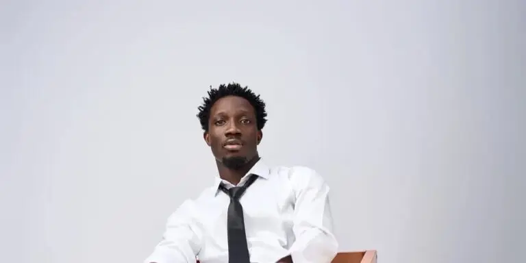 Gospel artist Greatman Takit performing his song ADML