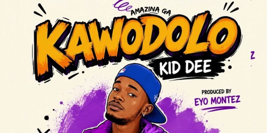Ugandan musician Kid Dee performing his song Kawodolo