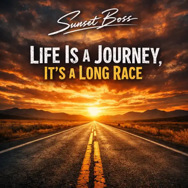 Sunset Boss Life Is A Journey song cover art