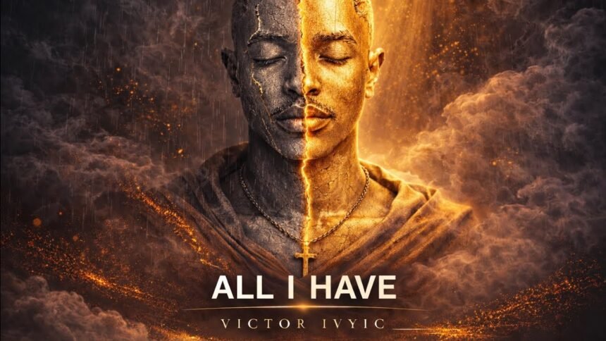 Victor Ivyic performing his gospel song All I Have