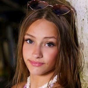 Portrait of American dancer and internet creator Alli Ingram looking at the camera
