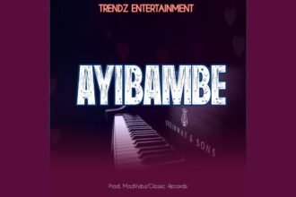 Trendz Entertainment posing for a promotional image for their single Ayibambe.