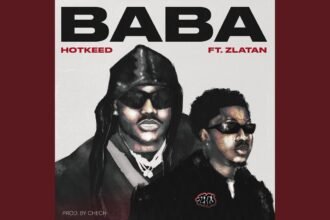 Hotkeed featuring Zlatan in Baba song cover art