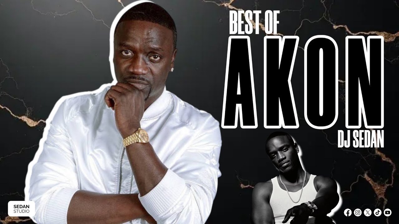DJ Sedan Best Of Akon Hitz Only mix album cover art