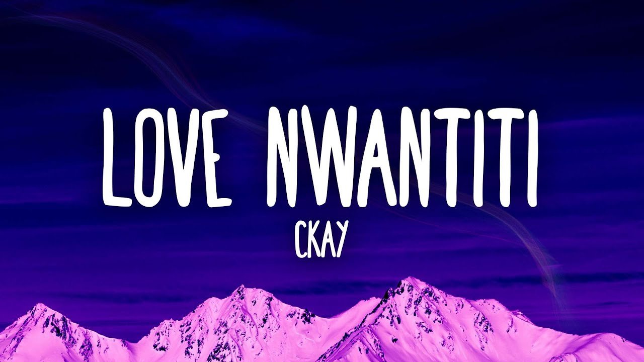 CKay performing his romantic track Love Nwantiti alongside featured artists Joeboy and Kuami Eugene