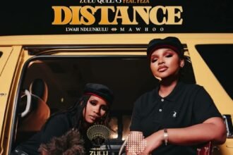 Zulu Queens featuring Lwah Ndlunkulu, MaWhoo, and Feza for Distance single artwork.