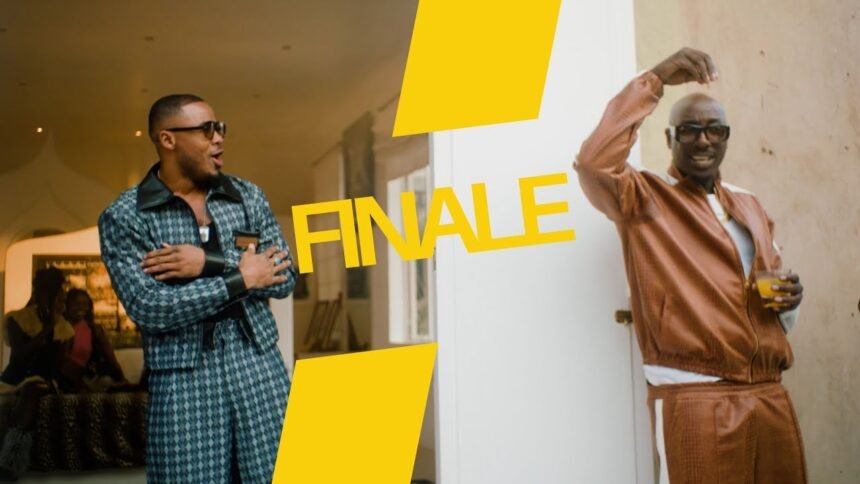 Bien and Alikiba performing together in the official music video for Finale
