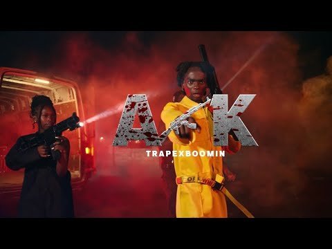 A scene from the official music video Kapeke by A.K