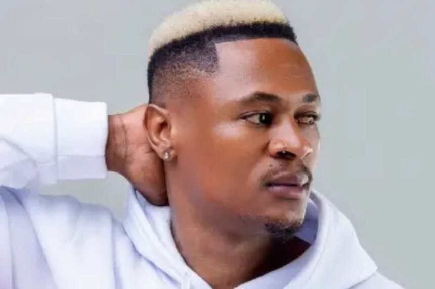 Choreographer and dancer Limpopo Boy performing
