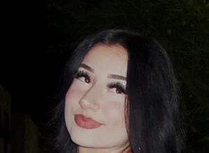 TikTok star Tessa Ortega smiling for a photo