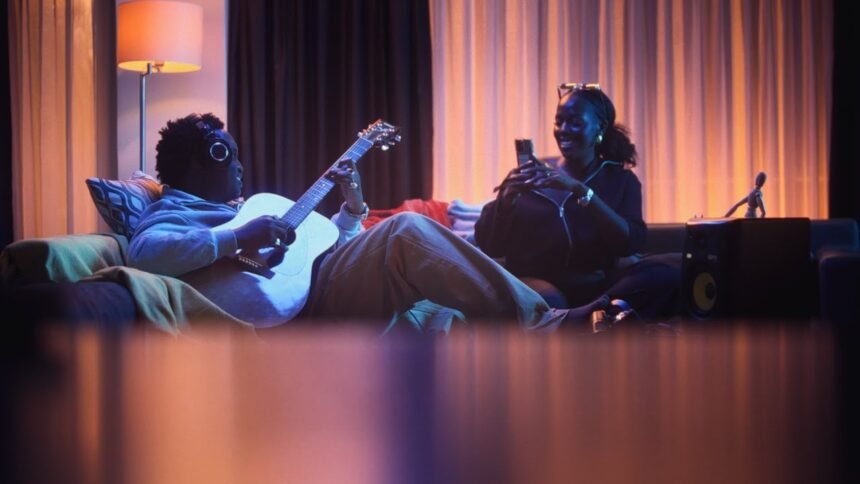 Joshua Baraka and Jae5 in the official music video for This Time.