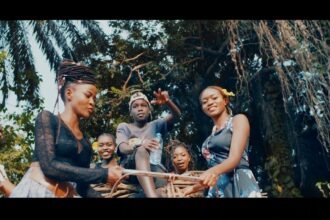Eddy Kenzo performing in the official music video for Tweyagale