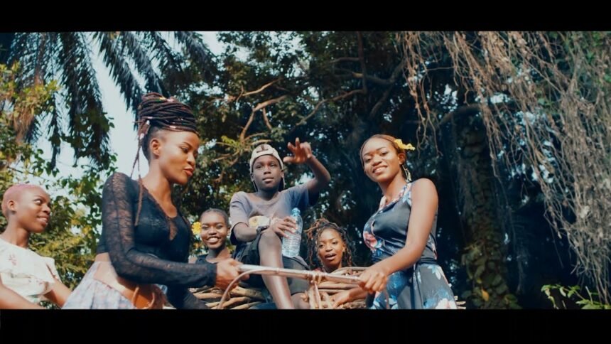 Eddy Kenzo performing in the official music video for Tweyagale