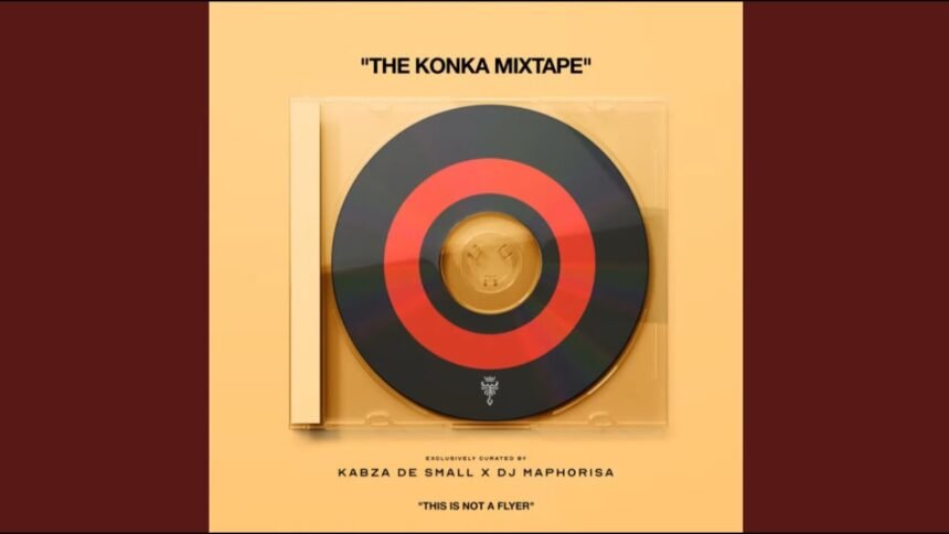 Kabza De Small and DJ Maphorisa collaborating with Aymos, Kelvin Momo, and Jay Music on Ufunani.