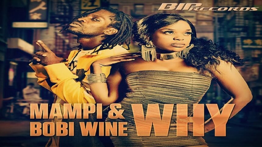 Mampi and Bobi Wine performing in the Why official music video