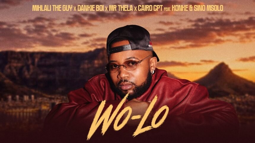 Mihlali The Guy featuring Dankieboi, MrThela, Cairo CPT, SinoMsolo, and Konke in WoLo single cover art