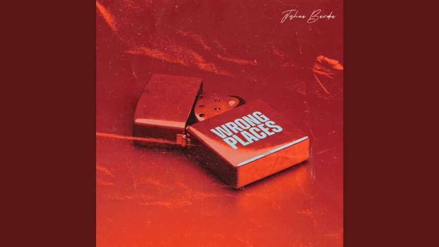 Cover artwork and promo photo for Wrong Places by Joshua Baraka and JAE5