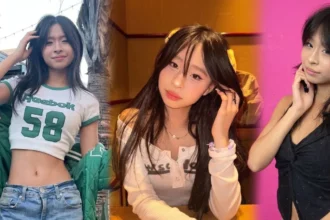 Princess Amelia wearing a relaxed outfit, smiling while holding a phone, representing her TikTok fashion content
