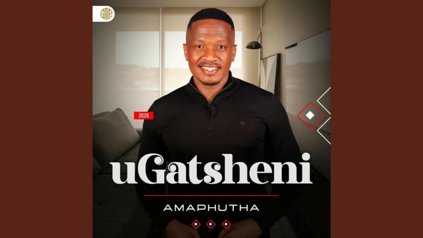 UGatsheni posing for the release of his song Amaphutha