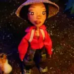 Jhené Aiko performing in Ark to Agartha visual project