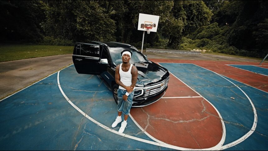 Hunxho performing in the official music video for BP Truck