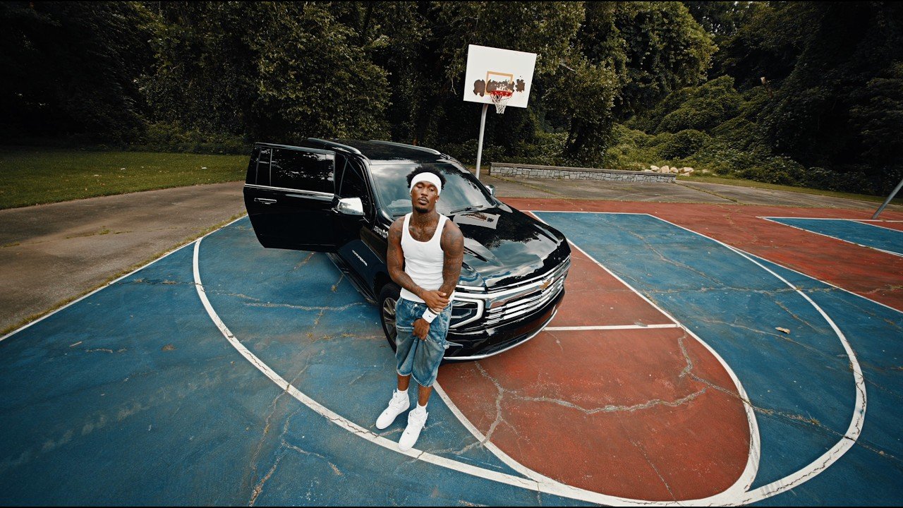 Hunxho performing in the official music video for BP Truck