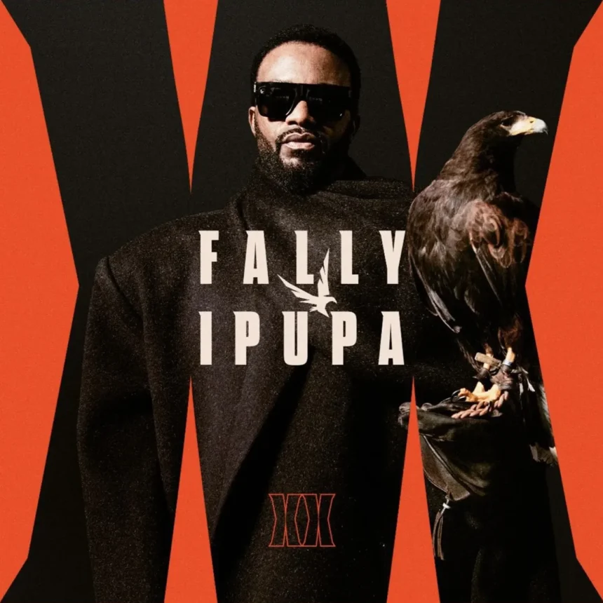 Fally Ipupa performing on stage while singing his single Delirium