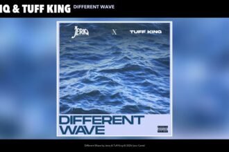 Jeriq and Tuff King in official artwork for Different Wave