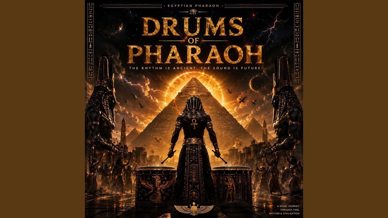 Artwork representing Drums of Pharaoh by Egyptian Pharaoh