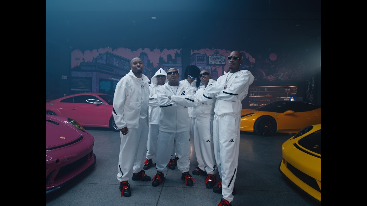 Focalistic, Optimist Music ZA, Benzoo, Mellow & Sleazy, and Mr JazziQ in Gumba Fire music video