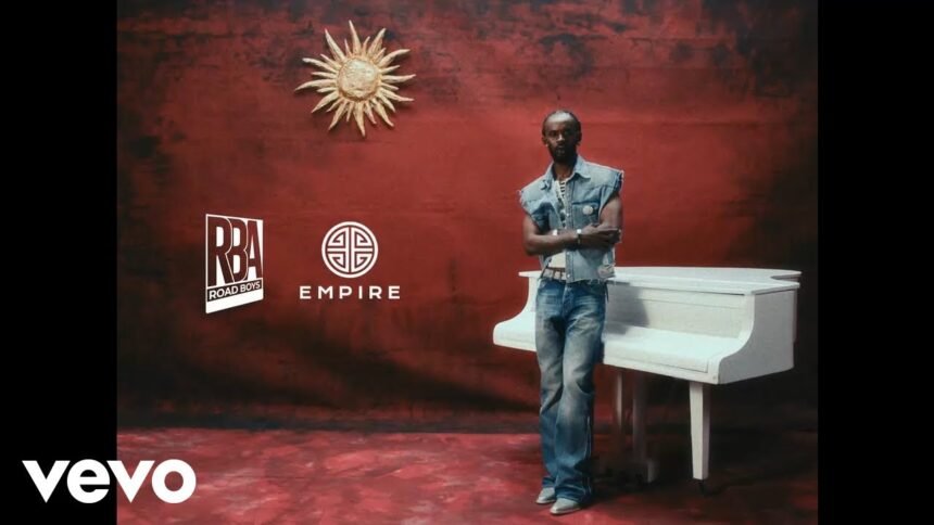 Black Sherif featured in a promotional photo for his song Jolie.