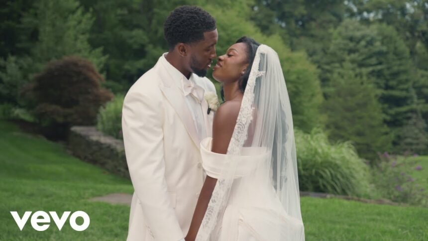 Coco Jones performing in her Love Me Through visualizer video.