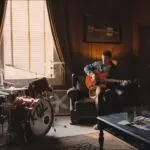 Kings Of Leon performing in the My Whole World music video