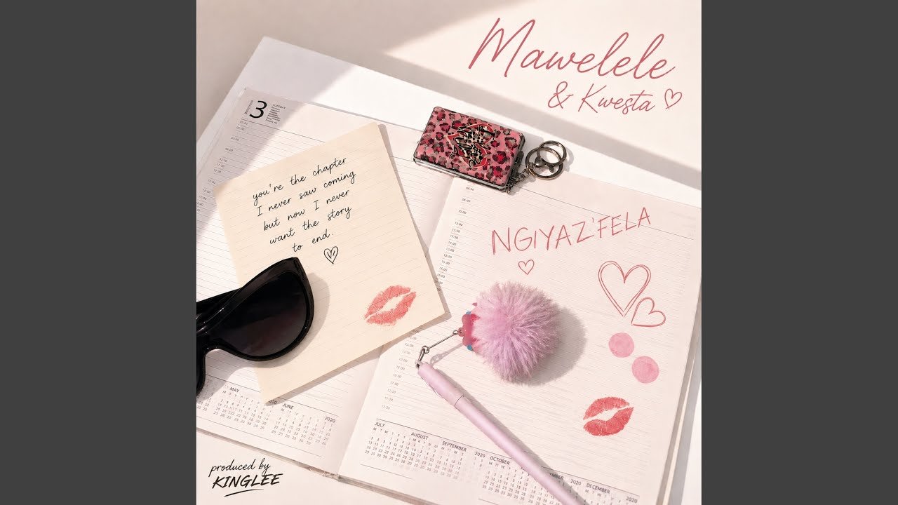 Mawelele, Kwesta, and Kinglee Beats artwork for Ngiyaz'fela
