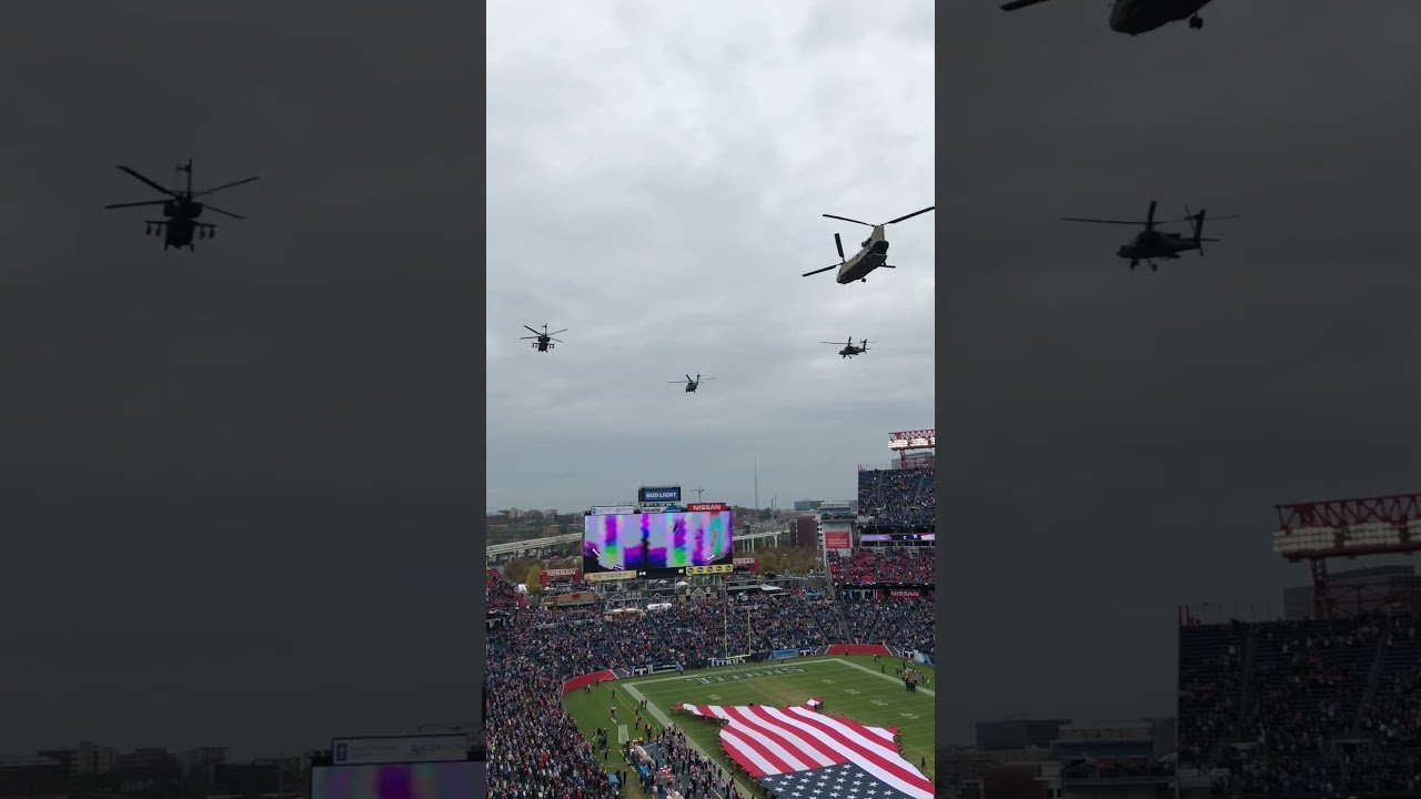 Nissan Stadium crowd and atmosphere during Titans vs Eagles - Jalen Hurts Leads Eagles Past Titans 24-20 in Late-Game Thriller
