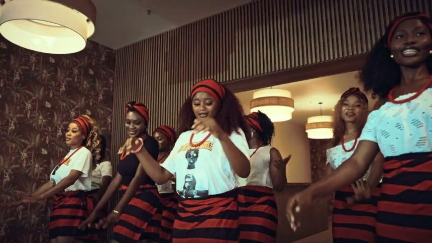 ICEKING OCHACHO performing in the official music video for No Competition.
