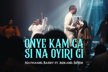 Gospel artist Nathaniel Bassey performing ONYE KAM GA SI NA OYIRI GI
