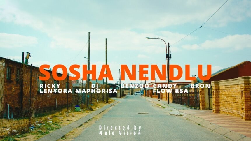 Ricky Lenyora, Candy Flow Rsa, Dj Maphorisa, Benzoo, and Bron artwork for Sosha Nendlu