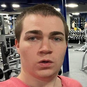 Steak, real name Nolan Gregory Crait, a 25‑year‑old Roblox YouTuber from Salt Lake City, Utah, filming a video for his channel.