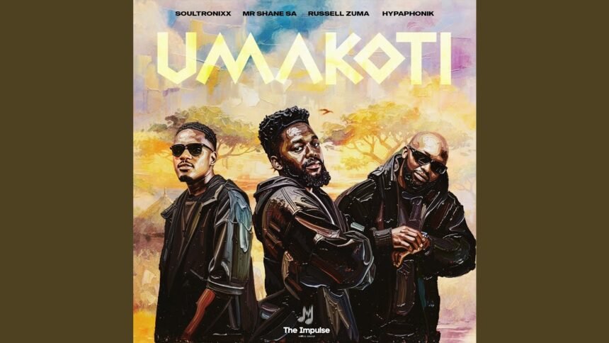 Soultronixx, Russell Zuma, Mr Shane SA, and Hypaphonik uMakoti song art