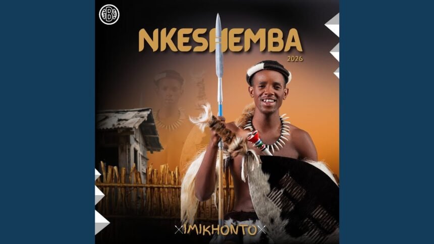 Nkeshemba presenting his traditional song Usungikhombisile from the Imikhonto release.