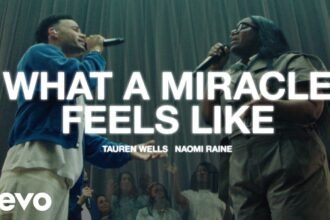 Tauren Wells and Naomi Raine performing What A Miracle Feels Like live