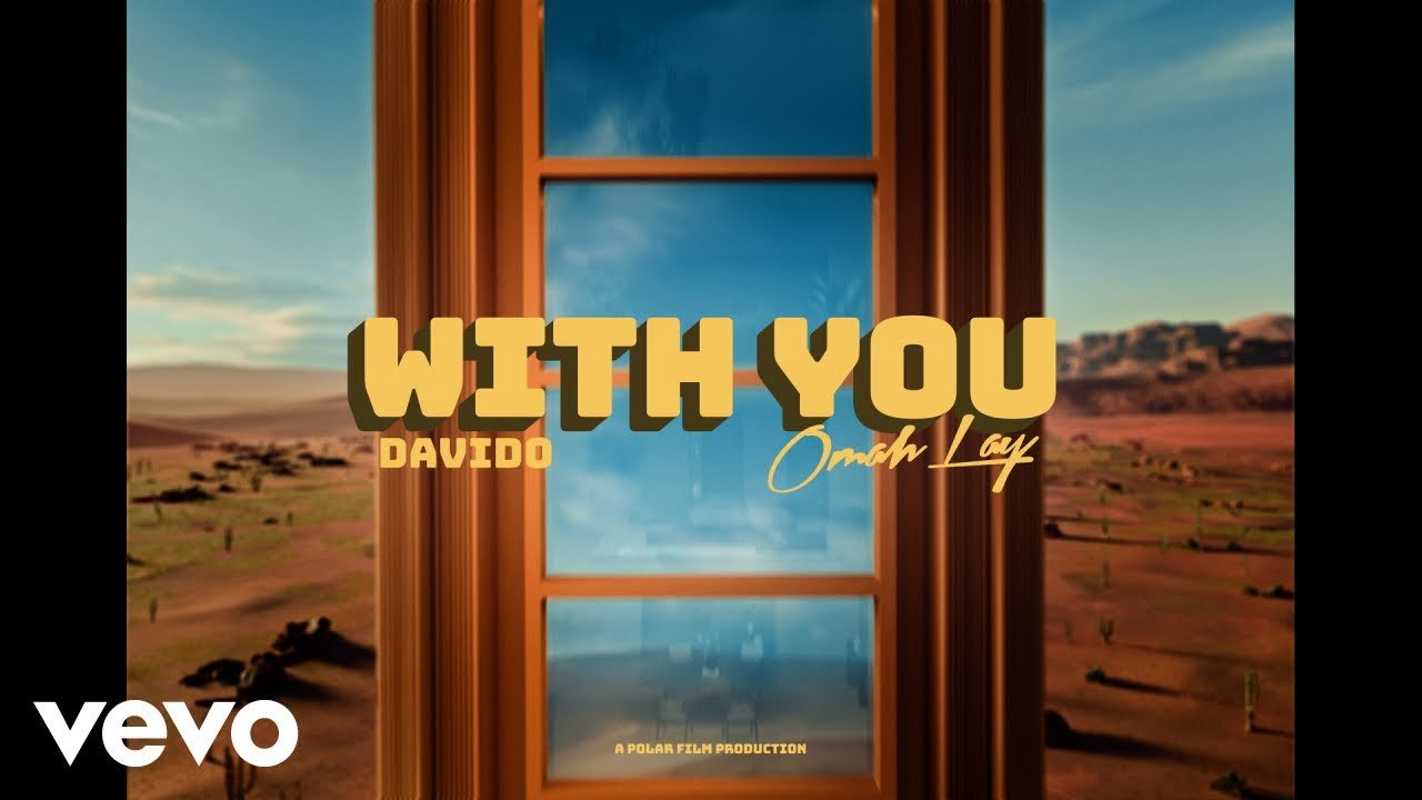 Davido and Omah Lay performing in the With You official music video.