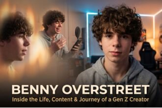 Benny Overstreet, a TikTok star from Florida.