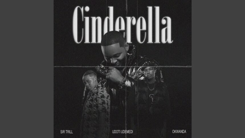 Sir Trill on stage with featured artists Okwanda, uDoti uDemedi and ZiiBeats during a live performance of the song Cinderella.