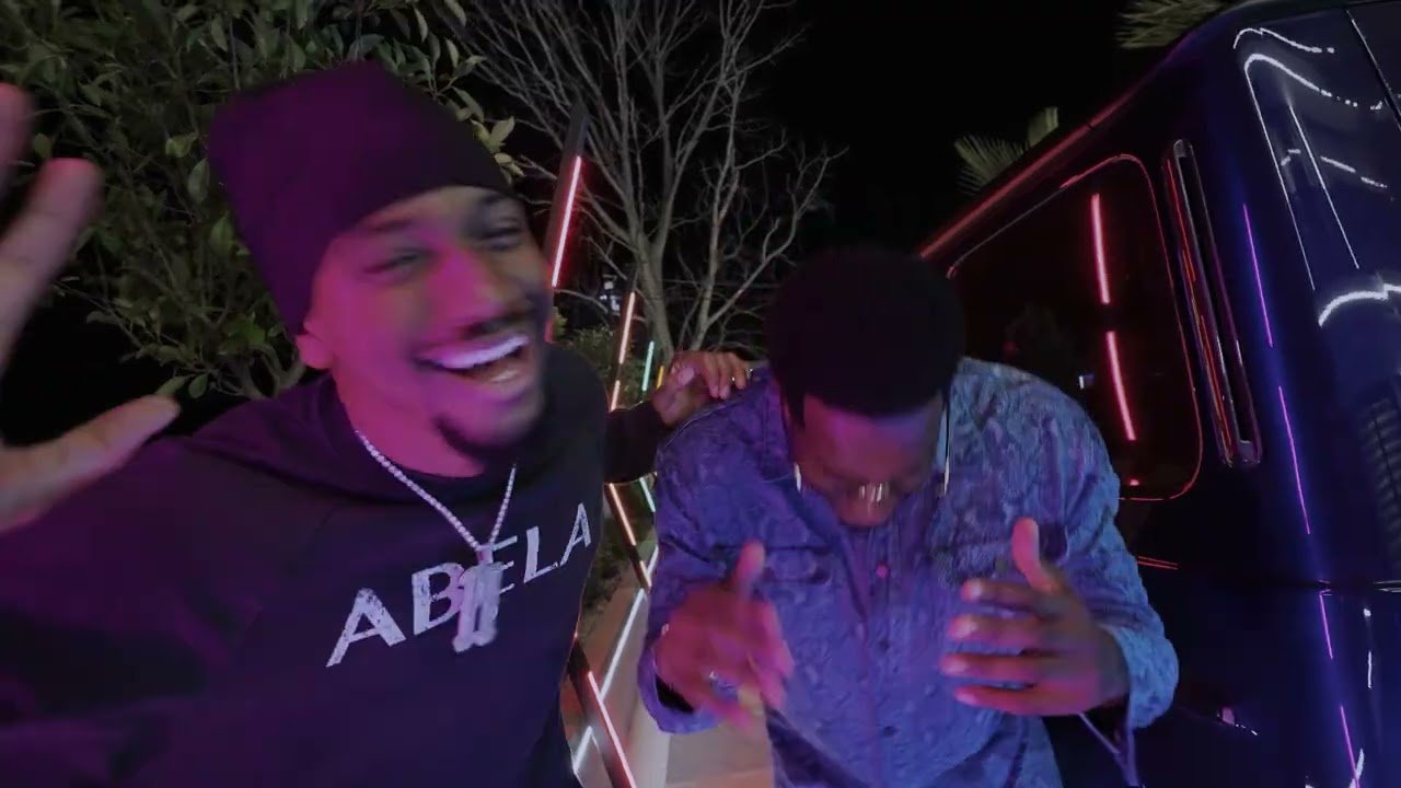 NO11 and Gabzy performing in the official video for "Coachella", captured by Director of Photography Chris Yang