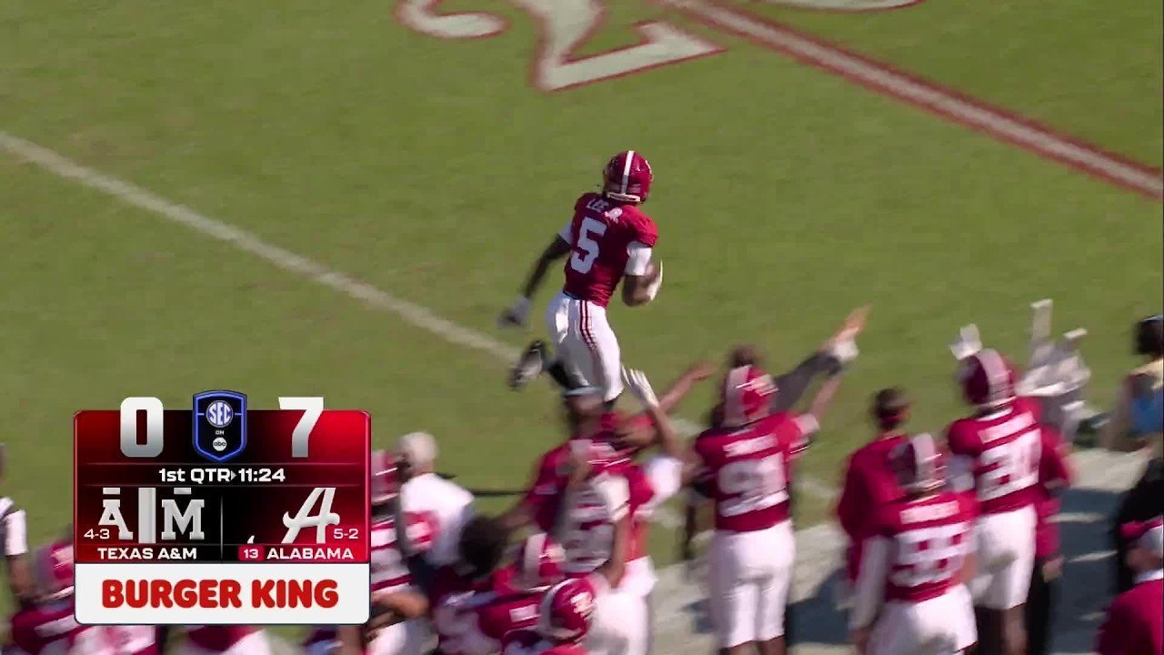 Dijon Lee Jr Pick Six - Texas A&M Fans Demand Marcel Reed Bench After Early Interceptions Against Alabama