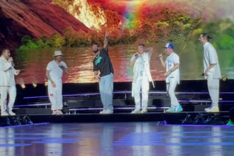 Drake and Backstreet Boys Performance - Drake Turns 40: Backstreet Boys Surprise, Luxury Gifts, and $1 Million Prizes at NYC Bash