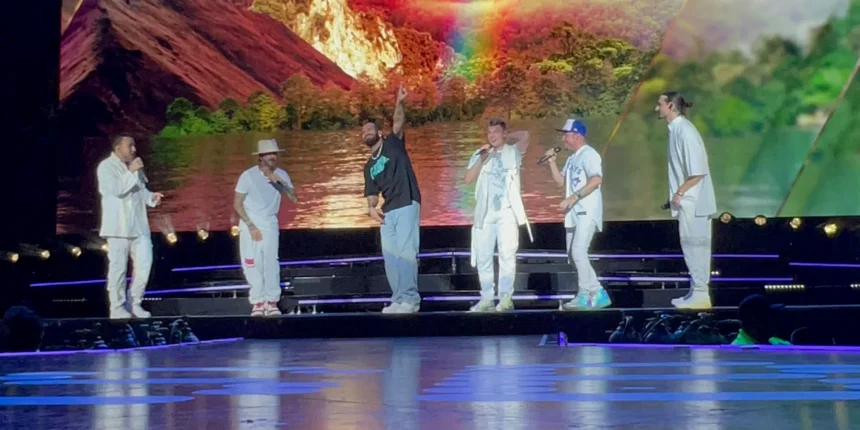 Drake and Backstreet Boys Performance - Drake Turns 40: Backstreet Boys Surprise, Luxury Gifts, and $1 Million Prizes at NYC Bash